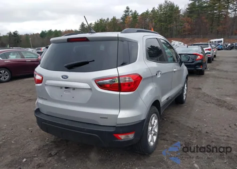 2019 Ford Ecosport Se из США, поврежденный, VIN MAJ3S2GE3KC262896